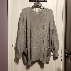 Kohls Grey Cardigan